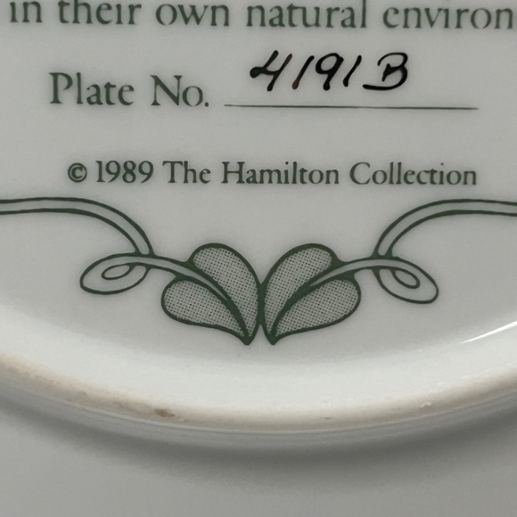 Quiet Morning by Charles Fracé  Small Wonders of the Wild Plate # 4191 B Leopard - Picture 12 of 14